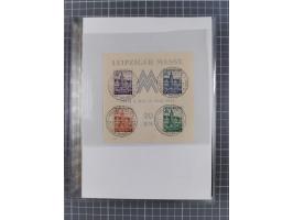 1945/50, interessanter Bestand mit fast nur besseren Sätzen, Block-Ausgaben und Briefen. Dabei u.a. SBZ Bl.1xa postfrisch (FA