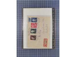 1945/50, interessanter Bestand mit fast nur besseren Sätzen, Block-Ausgaben und Briefen. Dabei u.a. SBZ Bl.1xa postfrisch (FA