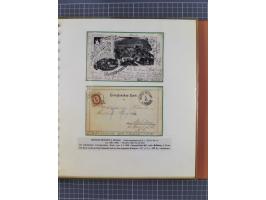 1886/1906, interessante aufgezogene Sammlung “Nachtaxierte Belege der Briefpost” mit über 95 Briefen und Karten, viele besser