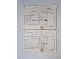 ALLE WELT: 1611/1900, reichhaltiger Sammlungsbestand mit ca. 400–500 Briefen und Dokumenten zum Thema Gesundheit aus dem 16. 