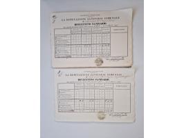 ALLE WELT: 1611/1900, reichhaltiger Sammlungsbestand mit ca. 400–500 Briefen und Dokumenten zum Thema Gesundheit aus dem 16. 