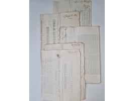 ALLE WELT: 1611/1900, reichhaltiger Sammlungsbestand mit ca. 400–500 Briefen und Dokumenten zum Thema Gesundheit aus dem 16. 