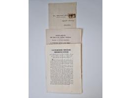 ALLE WELT: 1611/1900, reichhaltiger Sammlungsbestand mit ca. 400–500 Briefen und Dokumenten zum Thema Gesundheit aus dem 16. 