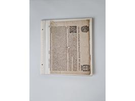 ALLE WELT: 1611/1900, reichhaltiger Sammlungsbestand mit ca. 400–500 Briefen und Dokumenten zum Thema Gesundheit aus dem 16. 