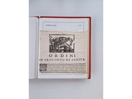 VENETIEN: 1549/1849, 40 Briefe und Dokumente, angefangen mit 4 frühen Briefen aus 1549 bis 1606, dabei u.a. ein Brief aus 154