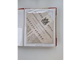 VENETIEN: 1549/1849, 40 Briefe und Dokumente, angefangen mit 4 frühen Briefen aus 1549 bis 1606, dabei u.a. ein Brief aus 154