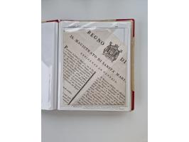 VENETIEN: 1549/1849, 40 Briefe und Dokumente, angefangen mit 4 frühen Briefen aus 1549 bis 1606, dabei u.a. ein Brief aus 154