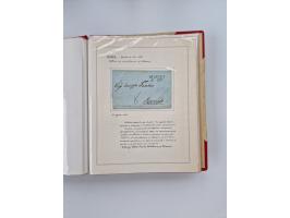 VENETIEN: 1549/1849, 40 Briefe und Dokumente, angefangen mit 4 frühen Briefen aus 1549 bis 1606, dabei u.a. ein Brief aus 154