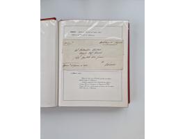 VENETIEN: 1549/1849, 40 Briefe und Dokumente, angefangen mit 4 frühen Briefen aus 1549 bis 1606, dabei u.a. ein Brief aus 154