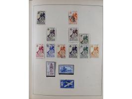 1895/1975 (ca) &nbsp;unsued and used collection French Colonies and successor states, with stamps from a.o. Algeria, Dahomey,
