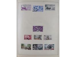 1895/1975 (ca) &nbsp;unsued and used collection French Colonies and successor states, with stamps from a.o. Algeria, Dahomey,