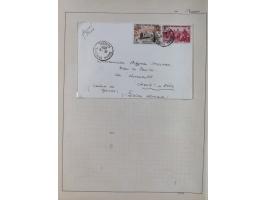 1895/1975 (ca) &nbsp;unsued and used collection French Colonies and successor states, with stamps from a.o. Algeria, Dahomey,