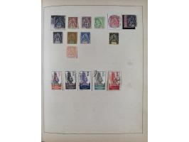 1895/1975 (ca) &nbsp;unsued and used collection French Colonies and successor states, with stamps from a.o. Algeria, Dahomey,