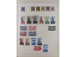 1895/1975 (ca) &nbsp;unsued and used collection French Colonies and successor states, with stamps from a.o. Algeria, Dahomey,