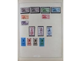 1895/1975 (ca) &nbsp;unsued and used collection French Colonies and successor states, with stamps from a.o. Algeria, Dahomey,