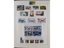 1895/1975 (ca) &nbsp;unsued and used collection French Colonies and successor states, with stamps from a.o. Algeria, Dahomey,