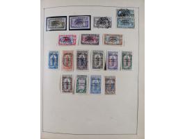 1895/1975 (ca) &nbsp;unsued and used collection French Colonies and successor states, with stamps from a.o. Algeria, Dahomey,
