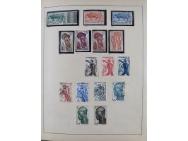 1895/1975 (ca) &nbsp;unsued and used collection French Colonies and successor states, with stamps from a.o. Algeria, Dahomey,