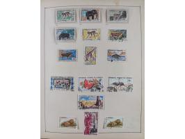 1895/1975 (ca) &nbsp;unsued and used collection French Colonies and successor states, with stamps from a.o. Algeria, Dahomey,
