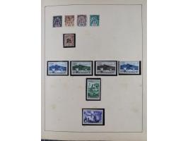 1895/1975 (ca) &nbsp;unsued and used collection French Colonies and successor states, with stamps from a.o. Algeria, Dahomey,