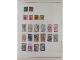 1895/1975 (ca) &nbsp;unsued and used collection French Colonies and successor states, with stamps from a.o. Algeria, Dahomey,