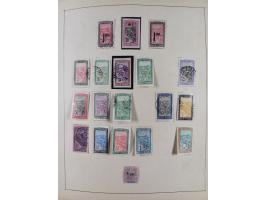 1895/1975 (ca) &nbsp;unsued and used collection French Colonies and successor states, with stamps from a.o. Algeria, Dahomey,