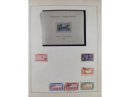 1895/1975 (ca) &nbsp;unsued and used collection French Colonies and successor states, with stamps from a.o. Algeria, Dahomey,