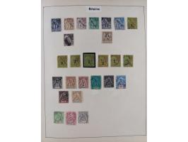 1895/1975 (ca) &nbsp;unsued and used collection French Colonies and successor states, with stamps from a.o. Algeria, Dahomey,