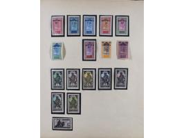 1895/1975 (ca) &nbsp;unsued and used collection French Colonies and successor states, with stamps from a.o. Algeria, Dahomey,