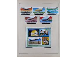 1895/1975 (ca) &nbsp;unsued and used collection French Colonies and successor states, with stamps from a.o. Algeria, Dahomey,