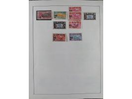 1895/1975 (ca) &nbsp;unsued and used collection French Colonies and successor states, with stamps from a.o. Algeria, Dahomey,