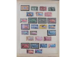 1895/1975 (ca) &nbsp;unsued and used collection French Colonies and successor states, with stamps from a.o. Algeria, Dahomey,