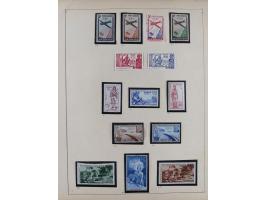 1895/1975 (ca) &nbsp;unsued and used collection French Colonies and successor states, with stamps from a.o. Algeria, Dahomey,