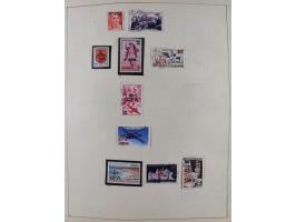 1895/1975 (ca) &nbsp;unsued and used collection French Colonies and successor states, with stamps from a.o. Algeria, Dahomey,