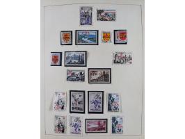 1895/1975 (ca) &nbsp;unsued and used collection French Colonies and successor states, with stamps from a.o. Algeria, Dahomey,