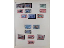 1895/1975 (ca) &nbsp;unsued and used collection French Colonies and successor states, with stamps from a.o. Algeria, Dahomey,
