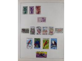 1895/1975 (ca) &nbsp;unsued and used collection French Colonies and successor states, with stamps from a.o. Algeria, Dahomey,