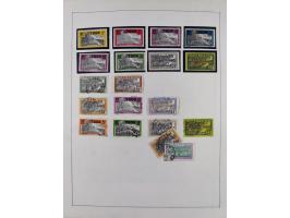 1895/1975 (ca) &nbsp;unsued and used collection French Colonies and successor states, with stamps from a.o. Algeria, Dahomey,