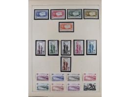 1895/1975 (ca) &nbsp;unsued and used collection French Colonies and successor states, with stamps from a.o. Algeria, Dahomey,