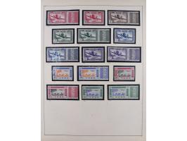 1895/1975 (ca) &nbsp;unsued and used collection French Colonies and successor states, with stamps from a.o. Algeria, Dahomey,