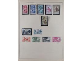 1895/1975 (ca) &nbsp;unsued and used collection French Colonies and successor states, with stamps from a.o. Algeria, Dahomey,