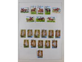 1895/1975 (ca) &nbsp;unsued and used collection French Colonies and successor states, with stamps from a.o. Algeria, Dahomey,