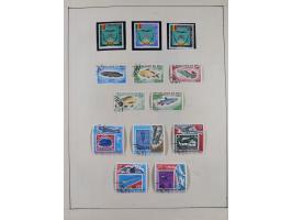 1895/1975 (ca) &nbsp;unsued and used collection French Colonies and successor states, with stamps from a.o. Algeria, Dahomey,