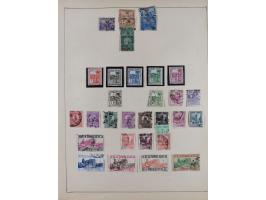 1895/1975 (ca) &nbsp;unsued and used collection French Colonies and successor states, with stamps from a.o. Algeria, Dahomey,