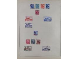 1895/1975 (ca) &nbsp;unsued and used collection French Colonies and successor states, with stamps from a.o. Algeria, Dahomey,