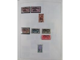 1895/1975 (ca) &nbsp;unsued and used collection French Colonies and successor states, with stamps from a.o. Algeria, Dahomey,
