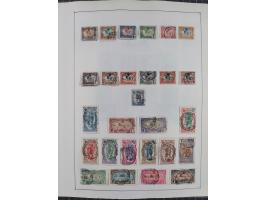 1895/1975 (ca) &nbsp;unsued and used collection French Colonies and successor states, with stamps from a.o. Algeria, Dahomey,