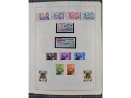 1895/1975 (ca) &nbsp;unsued and used collection French Colonies and successor states, with stamps from a.o. Algeria, Dahomey,