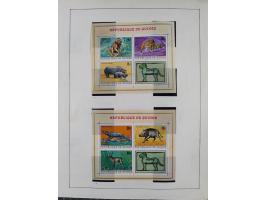 1895/1975 (ca) &nbsp;unsued and used collection French Colonies and successor states, with stamps from a.o. Algeria, Dahomey,