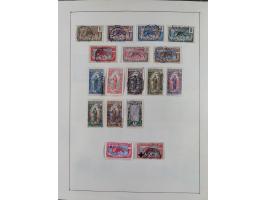1895/1975 (ca) &nbsp;unsued and used collection French Colonies and successor states, with stamps from a.o. Algeria, Dahomey,